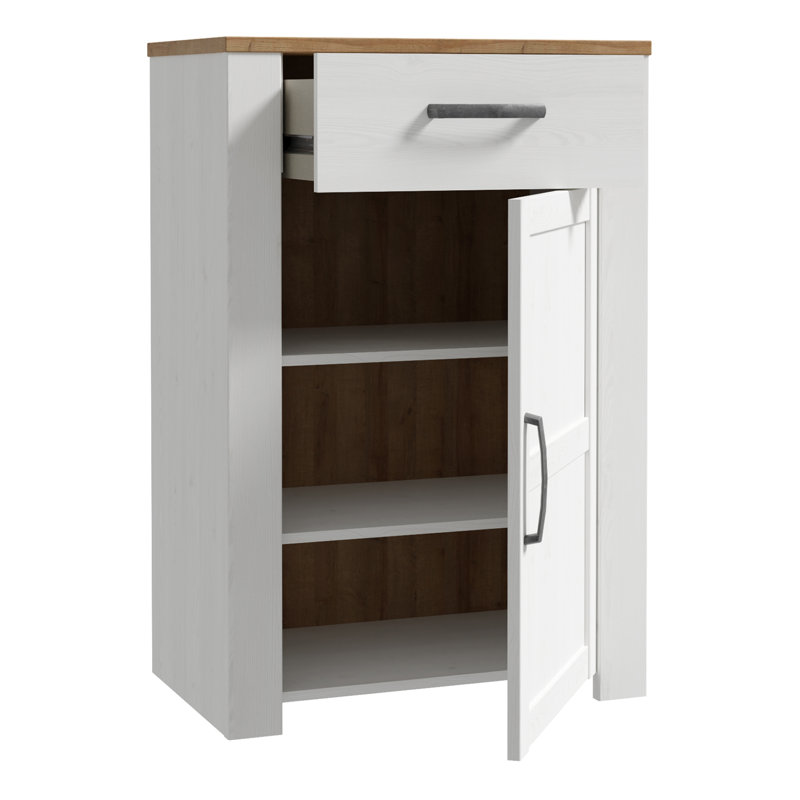 Abidan Shoe Storage Cabinet, White
