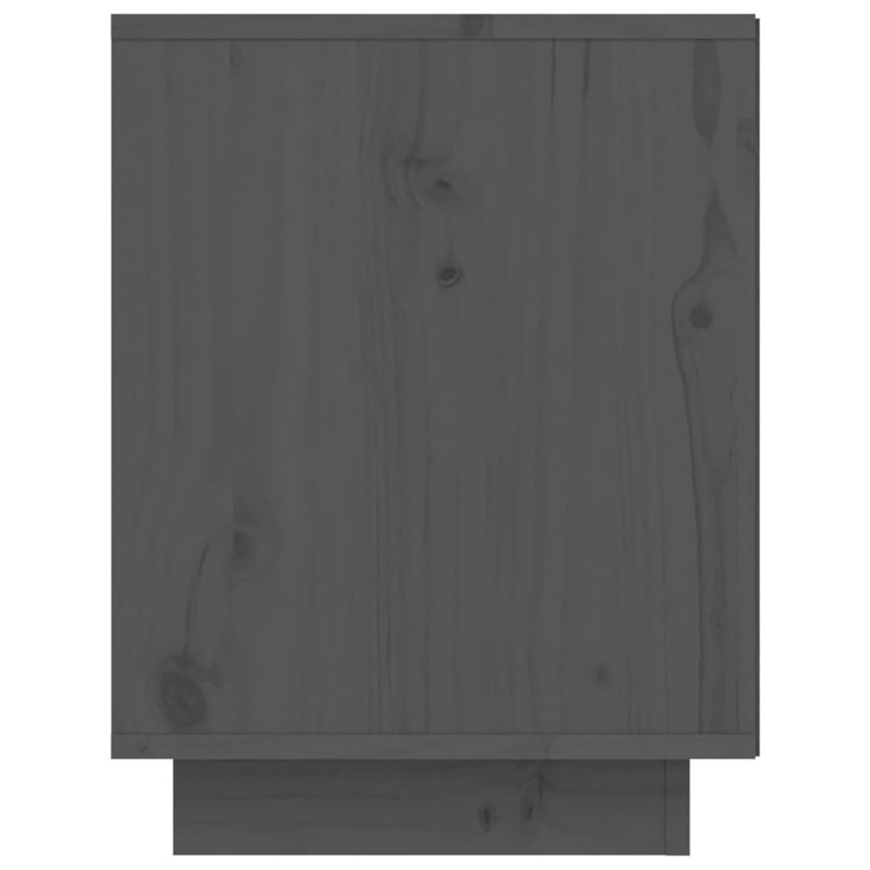 Offerle Faux Leather Upholstered Storage Bench, Grey