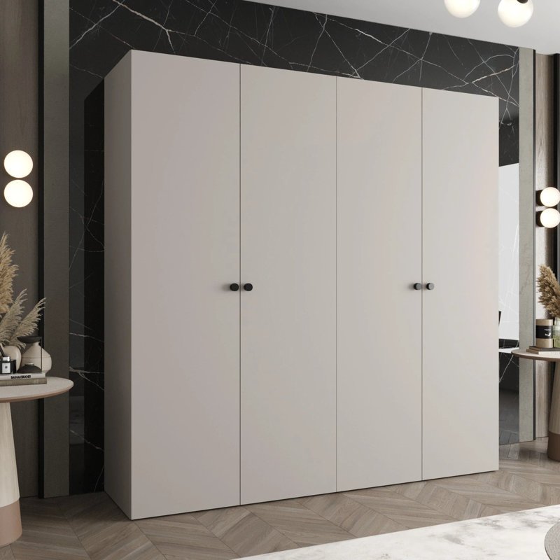 Manufactured Wood Wardrobe, Cashmere