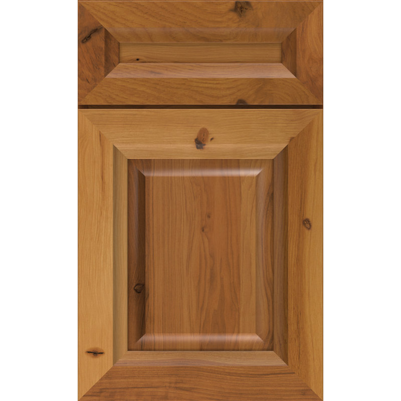 Échantillon de porte Cardwell, Hickory rustique, Oursin