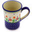 Spring Flowers Handmade Stoneware Coffee Mug
