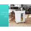 Chariot de cuisine en acier inoxydable Beaverville
