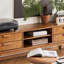 Meuble télé simple en bois massif de style japonais-106690889