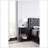 Sleek Black Minimalist Nightstand-664282251