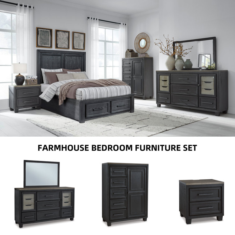 Commode combinée 11 tiroirs l 70,67 po Geraine
