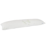 Charcoal Infused Memory Foam Body Pillow with Bamboo Cover - for Side, Stomach, and Back Sleepers