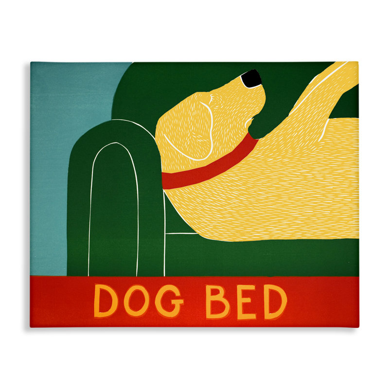 Toile pour chien Labrador, conception par Stephen Huneck, H 16 po x l 20 po