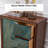 Light Luxury Line Rectangular Accent Cabinet.