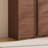 High quality black walnut bookcase