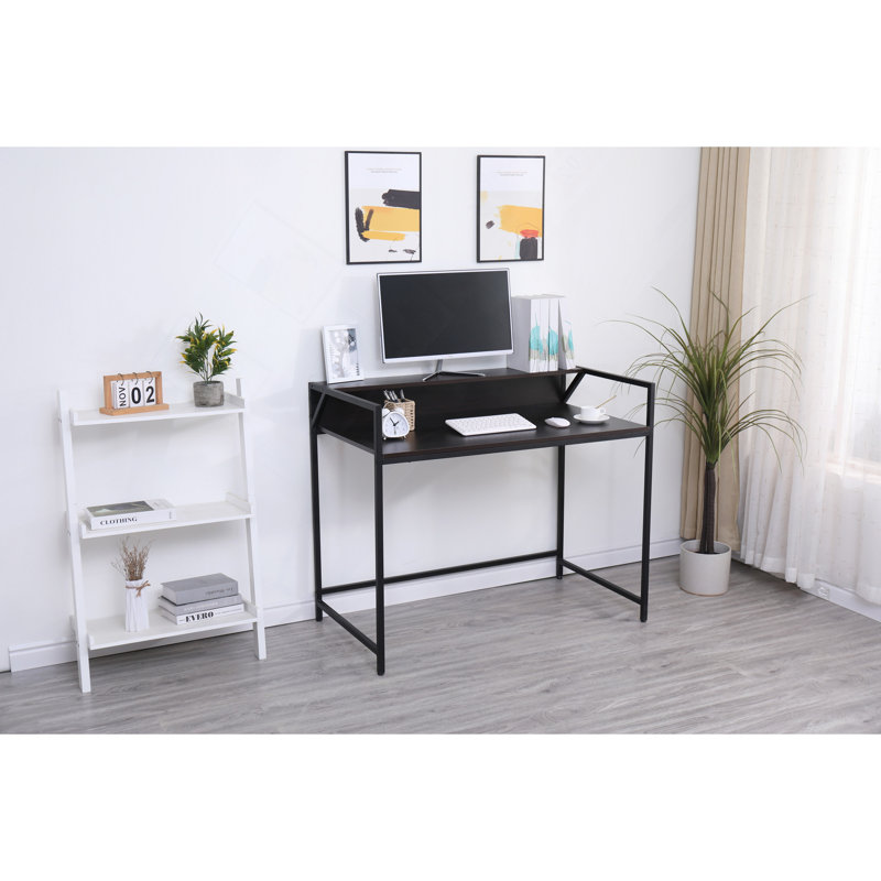 Desk,Black Console Table Narrow Modern Entryway Table Small Behind Couch Table Skinny Sofa Table Hallway Table For Living Room Foyer Bedroom Corridor Office