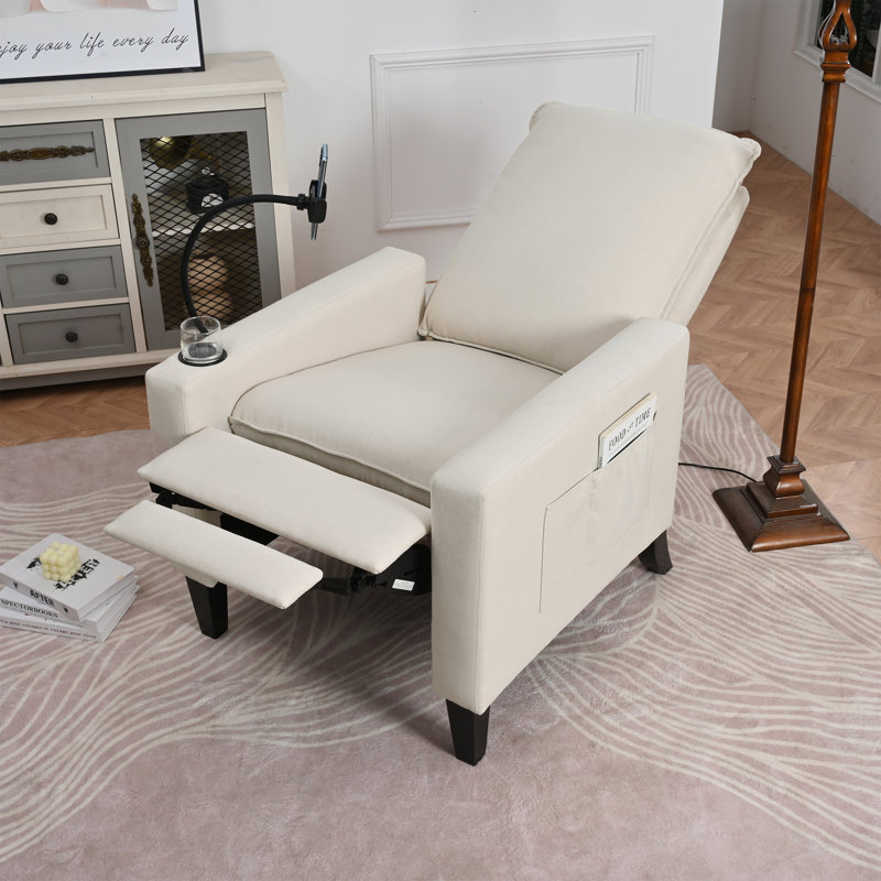 Fauteuil inclinable manuel, Beige