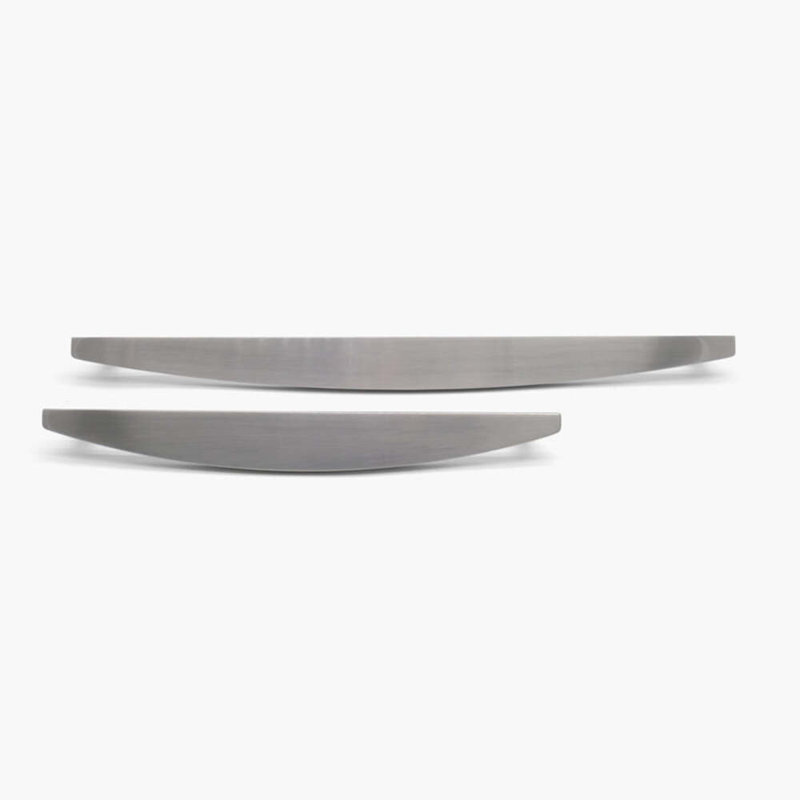 Poignée demi-lune, Nickel satiné, 12"