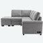 Canapé modulaire 2 pièces Valcius