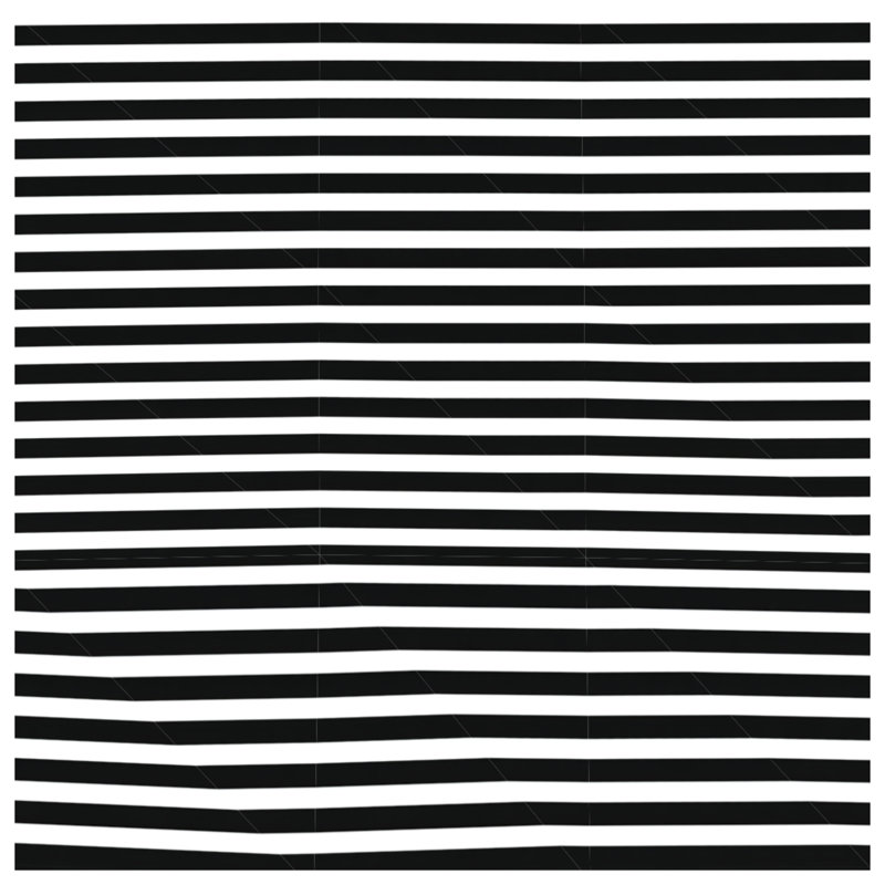 Stripes Bedding Pattern Duvet Cover Minimalist, Queen, Black Striped 1
