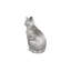 Cat Sitting Sculpture, Bronze-767237730