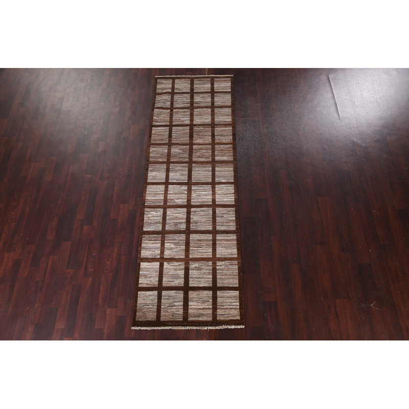 Tapis à carreaux Gabbeh 3 x 10
