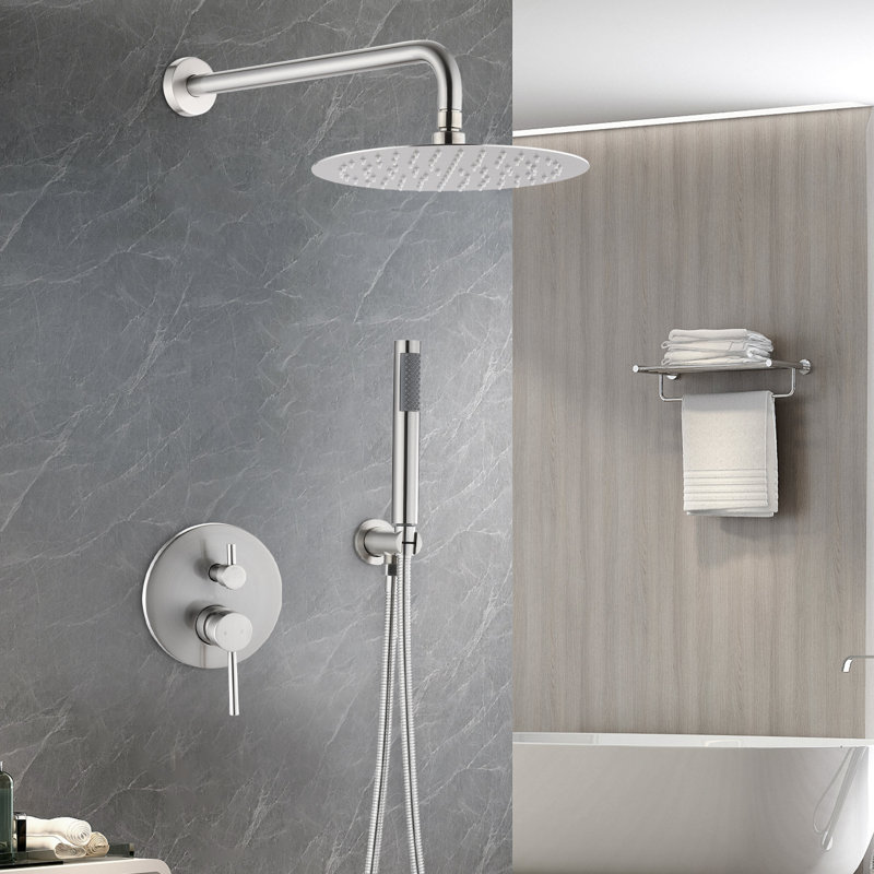 Dycus All-In-One Kit with Rough in-Valve, Brushed Nickel