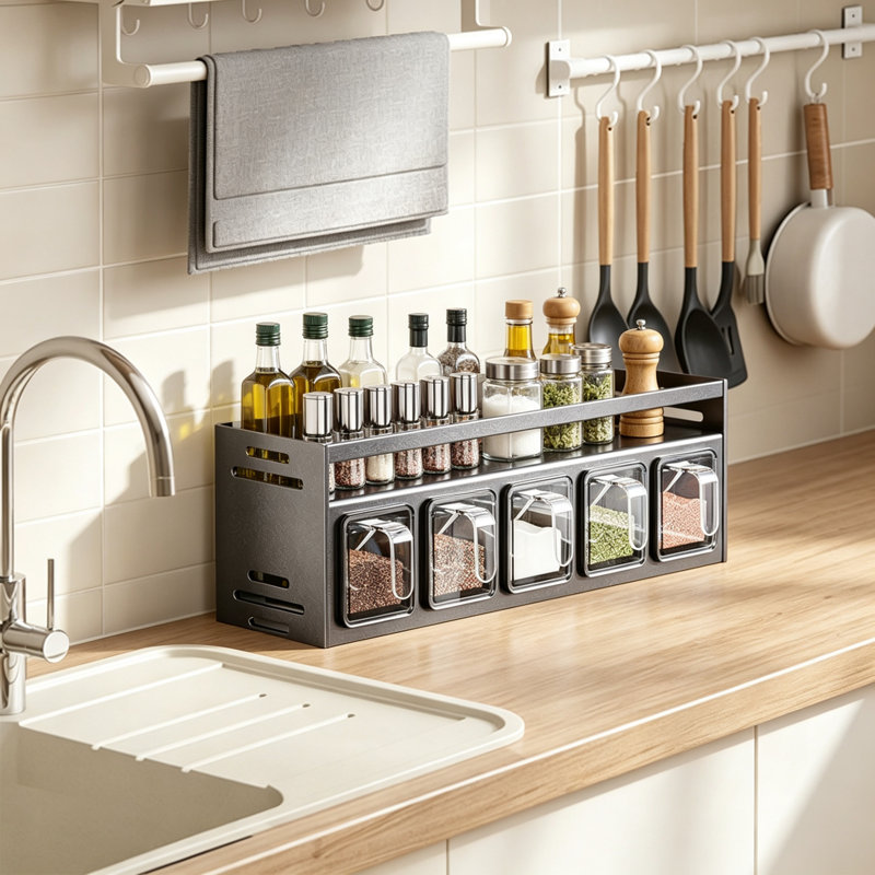 Wall Spice Rack