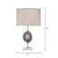 Agate Slice Table Lamp