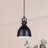 Alasteir 1 - Light Black Bell Pendant