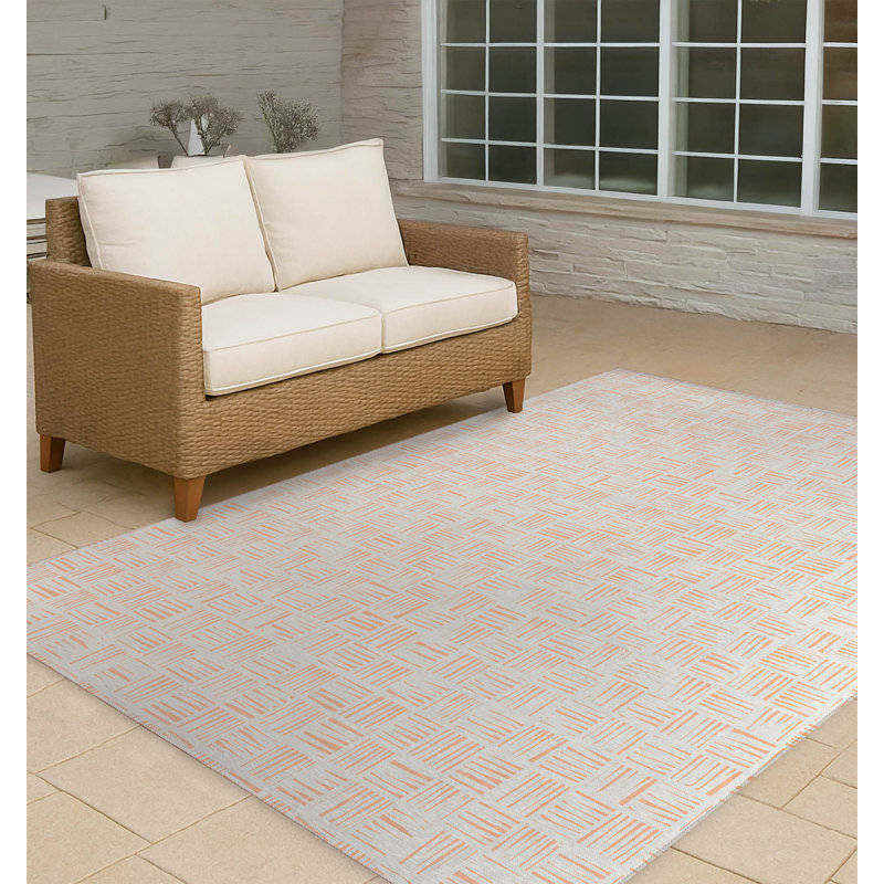 Tapis d'extérieur antidérapant Lash, Rectangulaire 2 pi x 3 pi