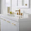 Ensemble de meuble-lavabo simple 49 po Blanche-539757771