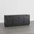 63''W Modern Fluted Sideboard with Adjustable Shelves-126677797