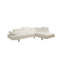 Canapé modulaire en similicuir blanc-888756894