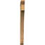 Support lisse à lattes 3 1/2 po x P 34 po x H 46 po, sapin Douglas-93350151-111565022