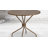 Chanea 35.25" Round Indoor-Outdoor Steel Patio Table-Umbrella Hole-Restaurant Seating-435925923