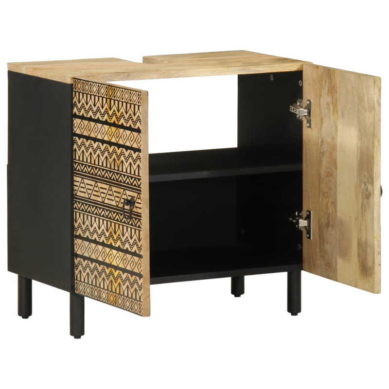 Solid Wood Under Sink Cabinet