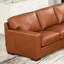Leather Right Chaise Sectional-2035476162