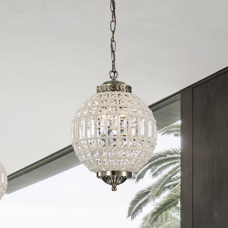 Luminaire suspendu sphérique 3 lumières Sloane