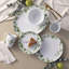Ensemble de 4 assiettes à salade Noritake Ivy Whisper, 8,25 po