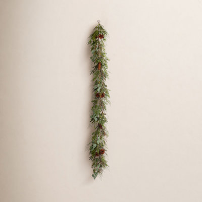 Adame 72'' in. Faux Pinecone Garland