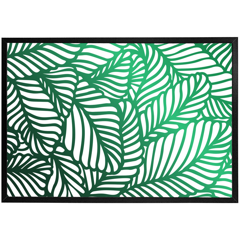 Aaronette Single Picture Frame Print, Black Framed, 76cm H x 114cm W x 4cm D