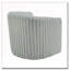 Fauteuil demi-tonneau pivotant Plush