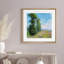«Meadow With Poplars» par Claude Monet, reproduction d'art encadrée sur toile par Claude Monet-992718004-992718009