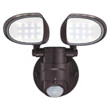 18-Watt LED Outdoor Security Flood Light with Motion Sensor