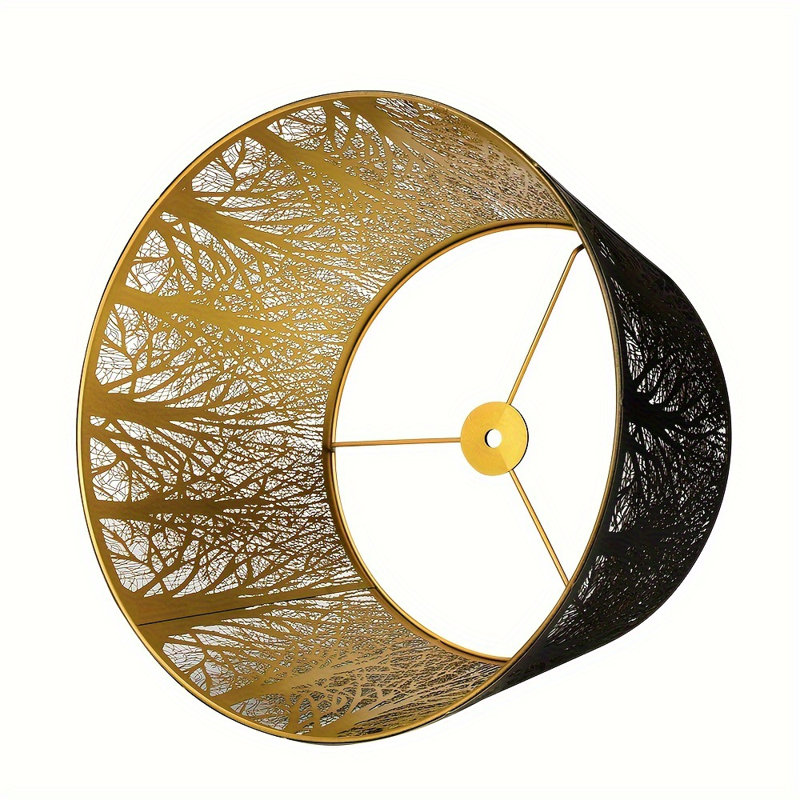 Abat-jour noir en métal pour lampe de table Spider