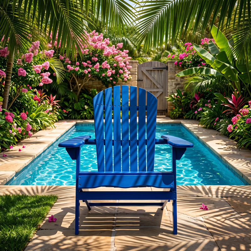 Chaise Adirondack pliable Malibu l 30 po x P 36 po x H 34 po