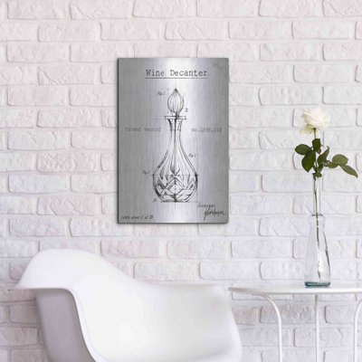 «Barware Blueprint VIII» par Ethan Harper, 17 Stories, art mural en métal
