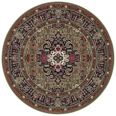 Skazar Isfahan Tufted Green Rug