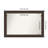 Halcott Solid Wood Rectangle Wall Mirror-19138143