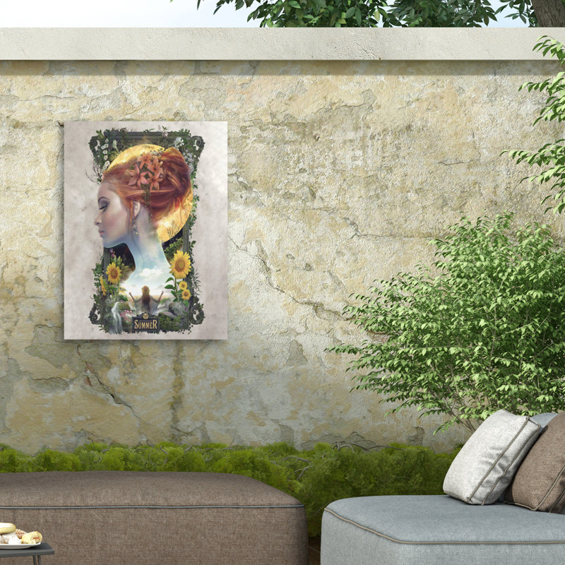 Toile extérieure Barrett Biggers Summer, H 14 po x l 19 po