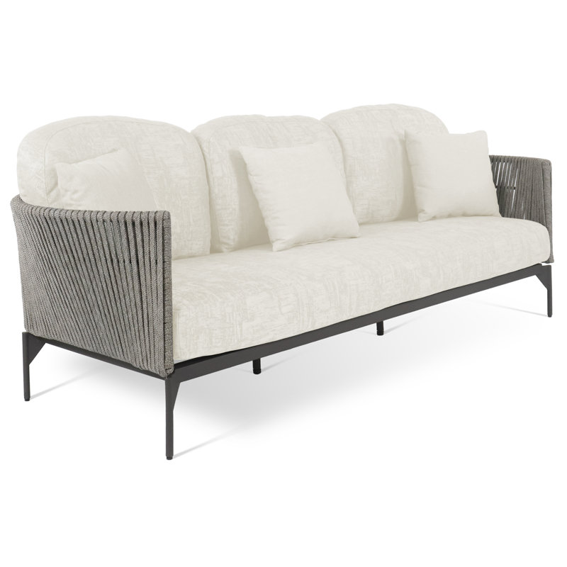 Boston Outdoor 3 - Seat Patio Sofa, Canvas Canvas Sunbrella® Canvas