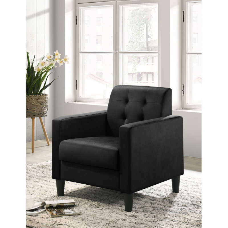 Fauteuil 27,5 po, Noir