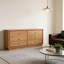 Commode moderne minimaliste en bois massif