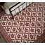 Tapis rouge brique en laine et nylon Momeni-111721338