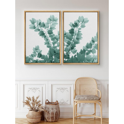 Eaucalyptus Multiple Branches with Many Leaves Nature Trees Modern Art Contemporary